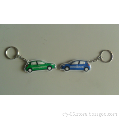LED promotional projection keyring with customized logo